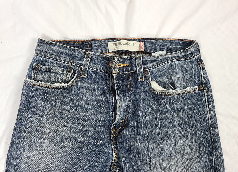 Levi Strauss blue jeans Size 31x32