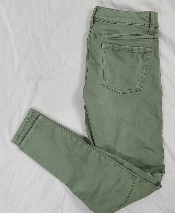 American Eagle green stretch pants Size O/S