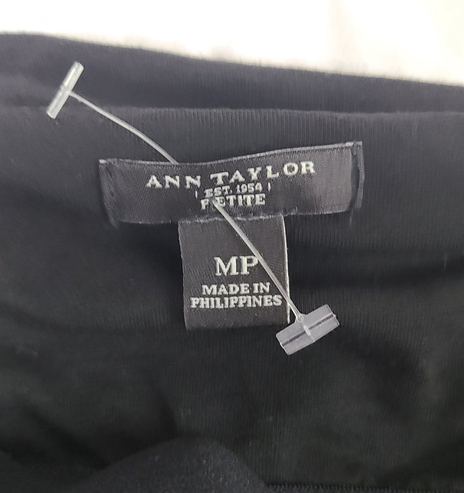 Ann Taylor black strapless dress, size Medium Petite