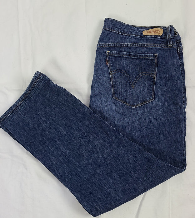 Levi Strauss straight leg jeans, size 16