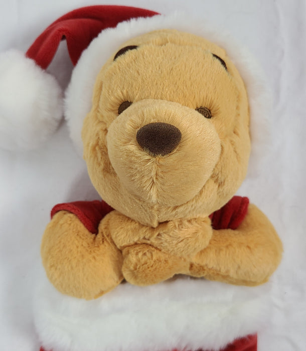 Winnie the Pooh plush stocking "Baby's First Christmas"