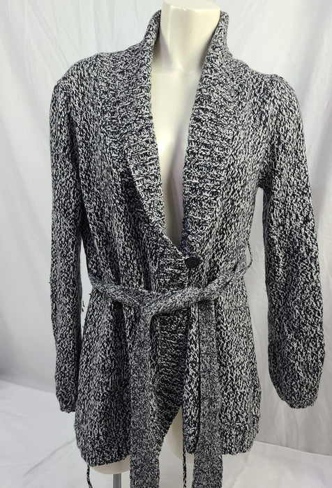 Mimi Maternity grey knit sweater, size L