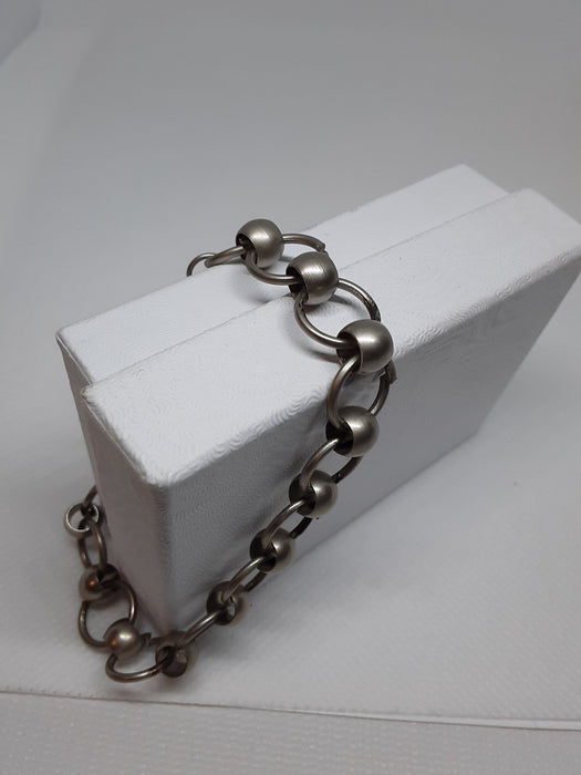 Silvertone bracelet bundle