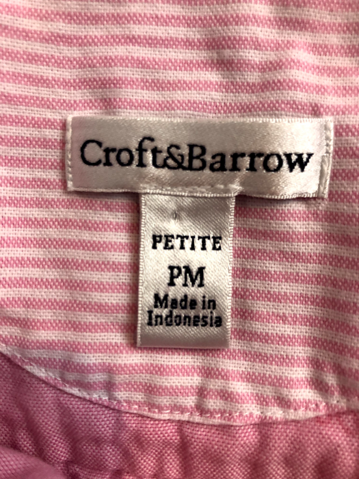 Croft & Barrow Shirt Size PM