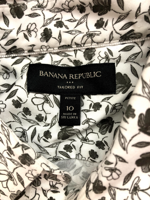 Womens Banana Republic Button Down Shirt Size 10P
