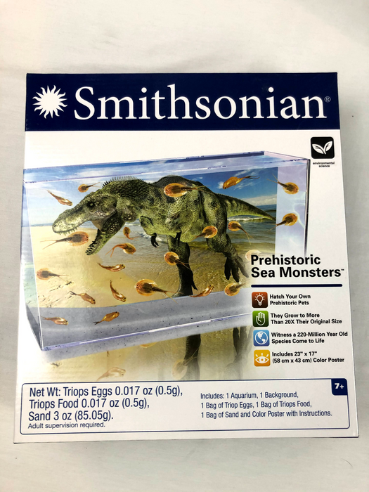 New Smithsonian Prehistoric Sea Monsters Pets Kit