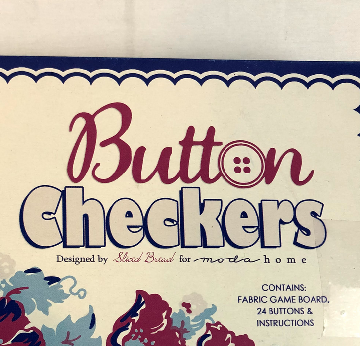Button Checkers Game