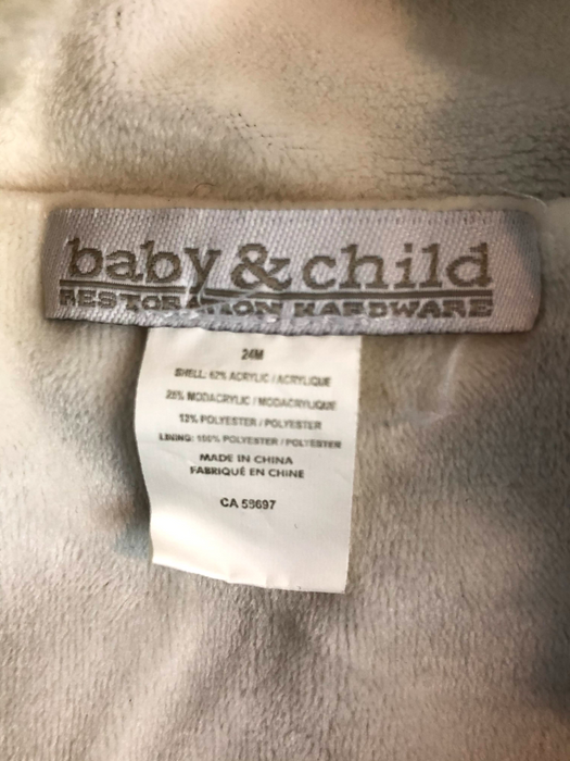 Baby Girls Baby & Child Restoration Hardware Coat Size 24m