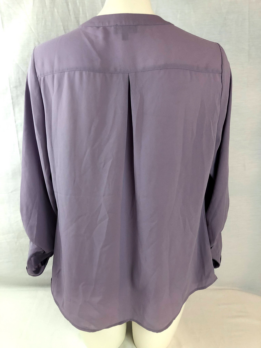 Womens The Limited Lavender Shirt Size L