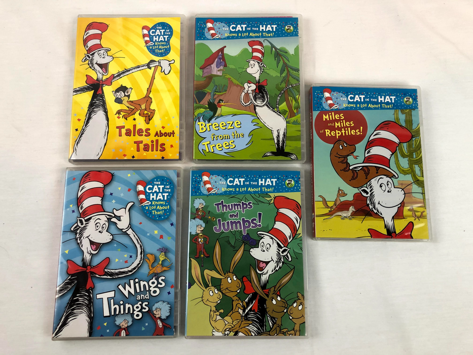 Kids Dr Seuss DVD Movies Bundle (5)