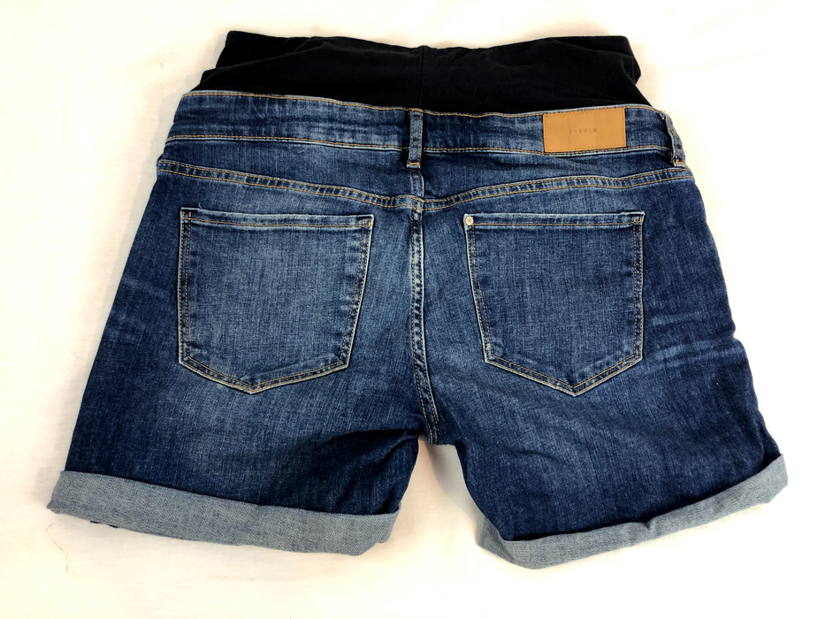 Womens & Denim Maternity Jean Shorts Size 12
