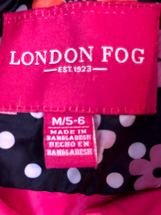 Girls London Fog Jacket size 5/6