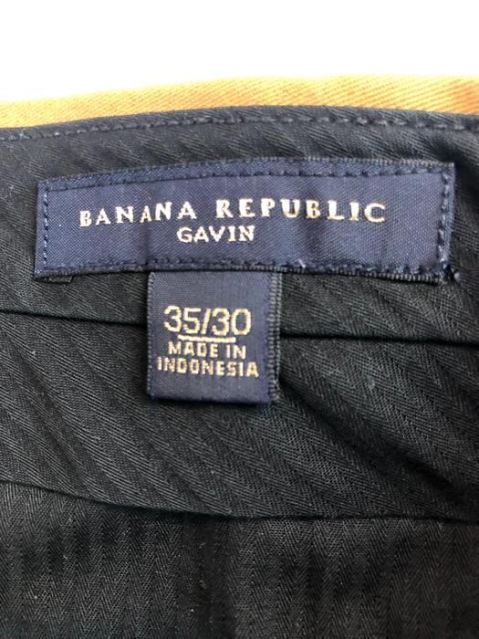 Banana Republic Mens Cotton Pants Size 35 / 30