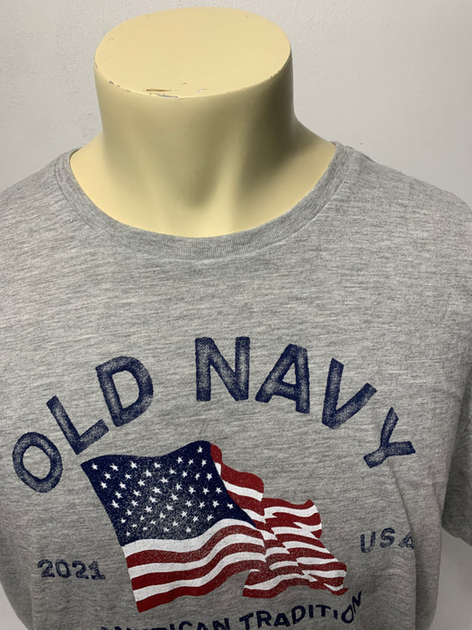 Old Navy American Flag Shirt Size XL