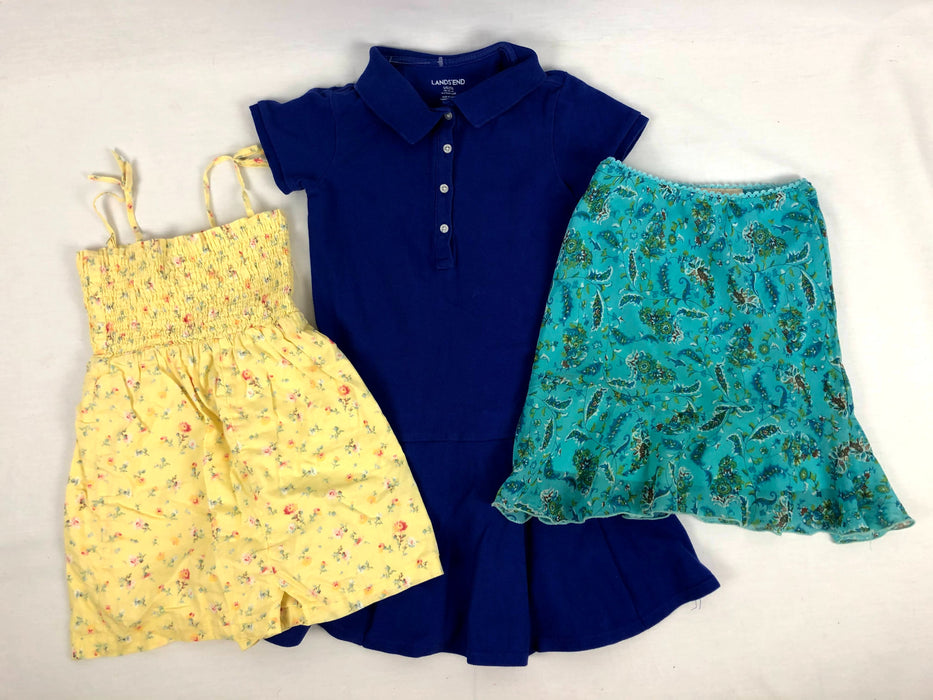3 Piece Land's End and Baby Gap Dresses and Olivia Rose Skirt Bundle Size 5T