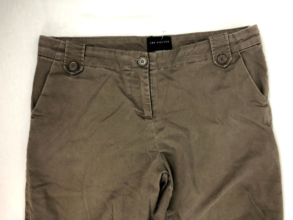The Limited Cassidy Fit Khaki Capris Size 8