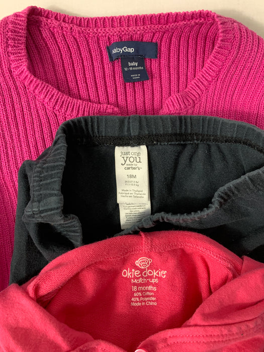 Bundle girls clothes size 12-18mo