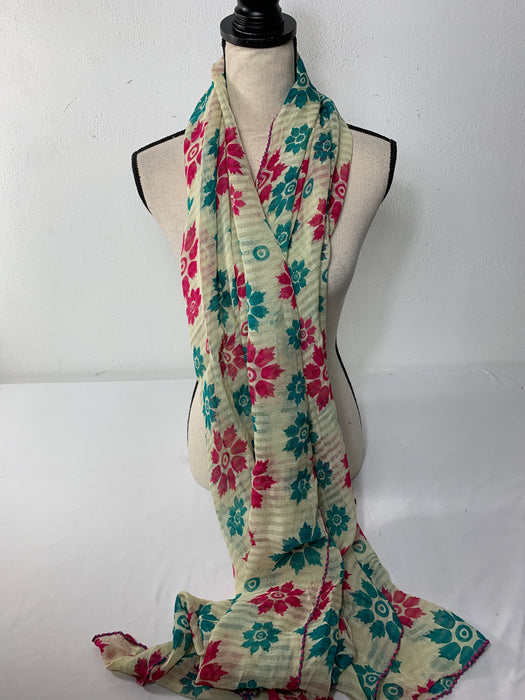 Floral Light Weight Scarf