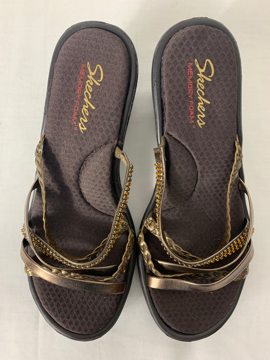 Skechers Memory Foam Womans sandals size 10
