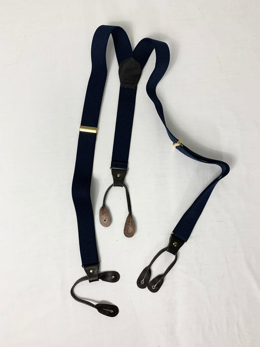 Navy Blue Suspenders
