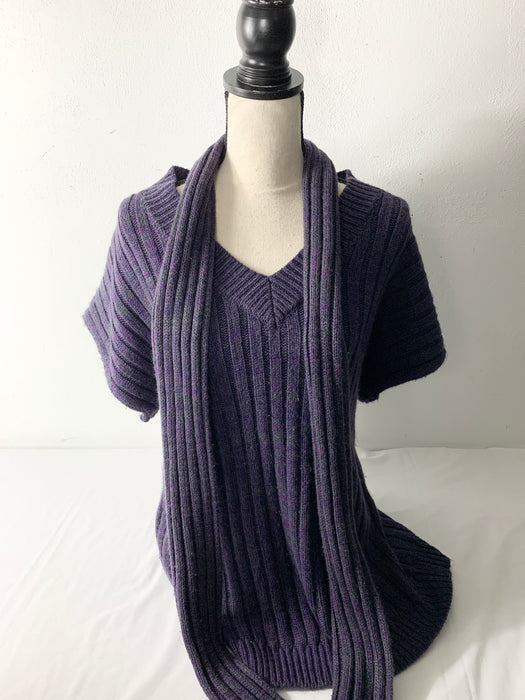 Motherhood Sweater and Scarf Combination Size Large