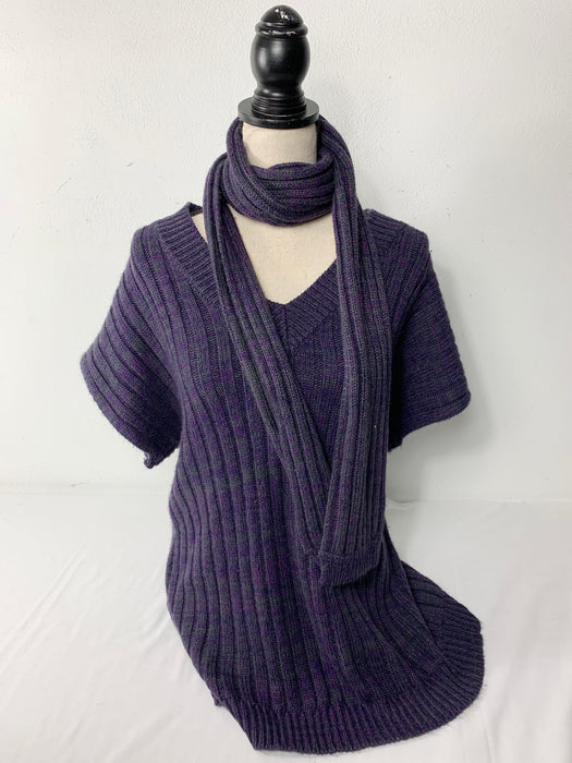 Motherhood Sweater and Scarf Combination Size Large