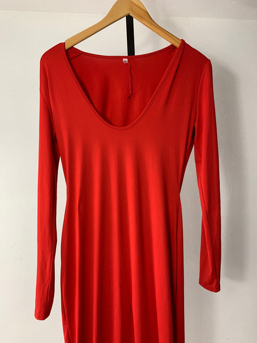 Elegant Red Dress Size Medium