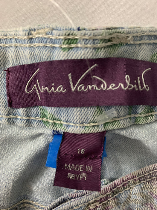 Gloria Vanderbilb Womens Shorts Size 16