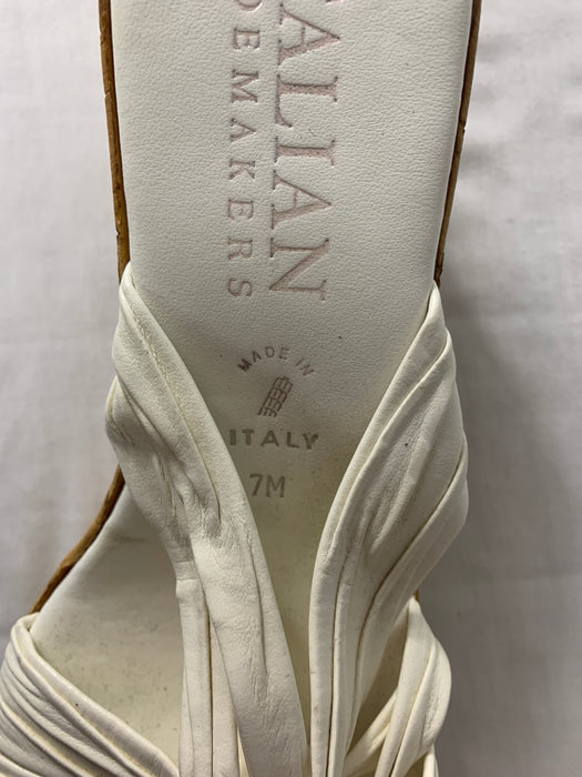 Italian Shoemakers Womens Sandals Size 7m