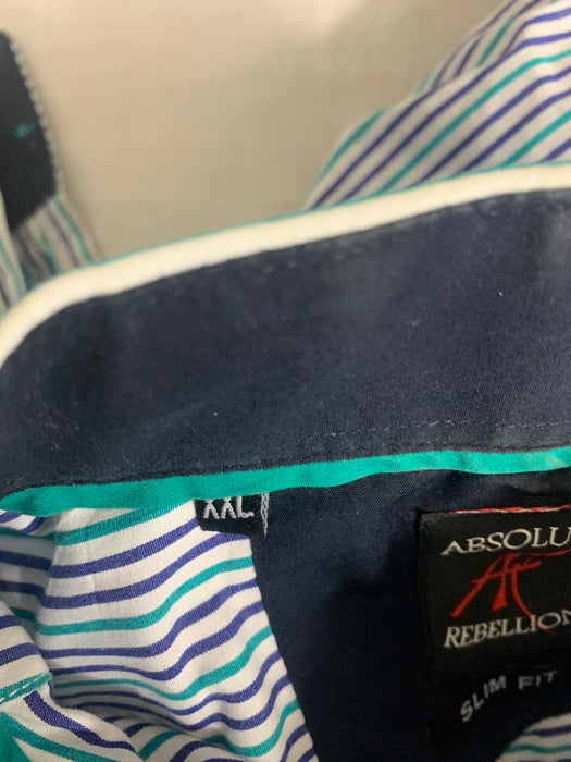 Absolute Rebellion Slim Fit Polo Assn. Shirt Size XXL