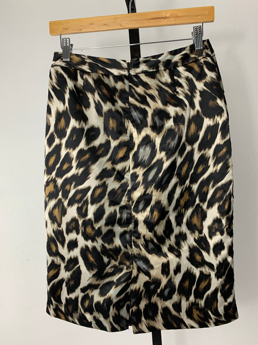 Worthington Cheetah Print Skirt Size 4