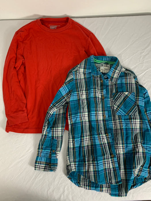 Bundle Boys Shirts Size Medium (8)