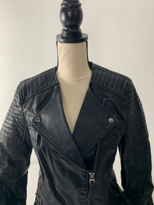 TopShop Womans Leather Jacket size 8