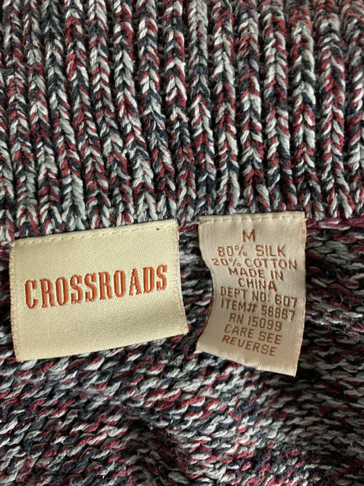 Crossroads Sweater Jacket Size Medium