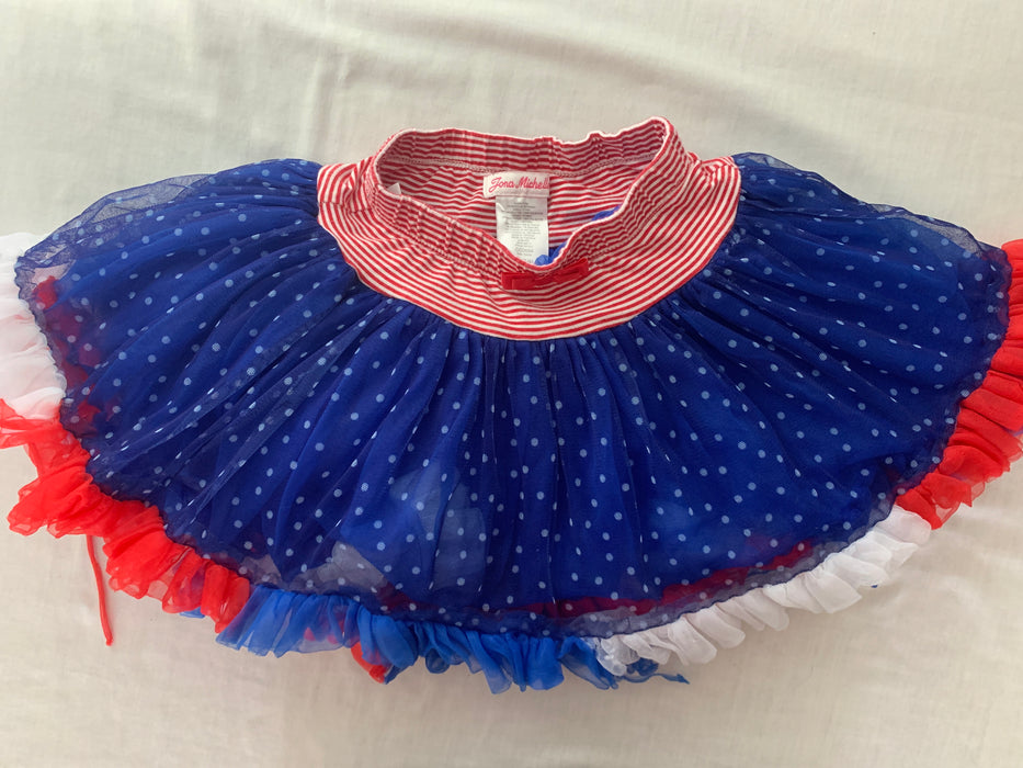 Jona Michelle 4th of July Skirt Size 4T