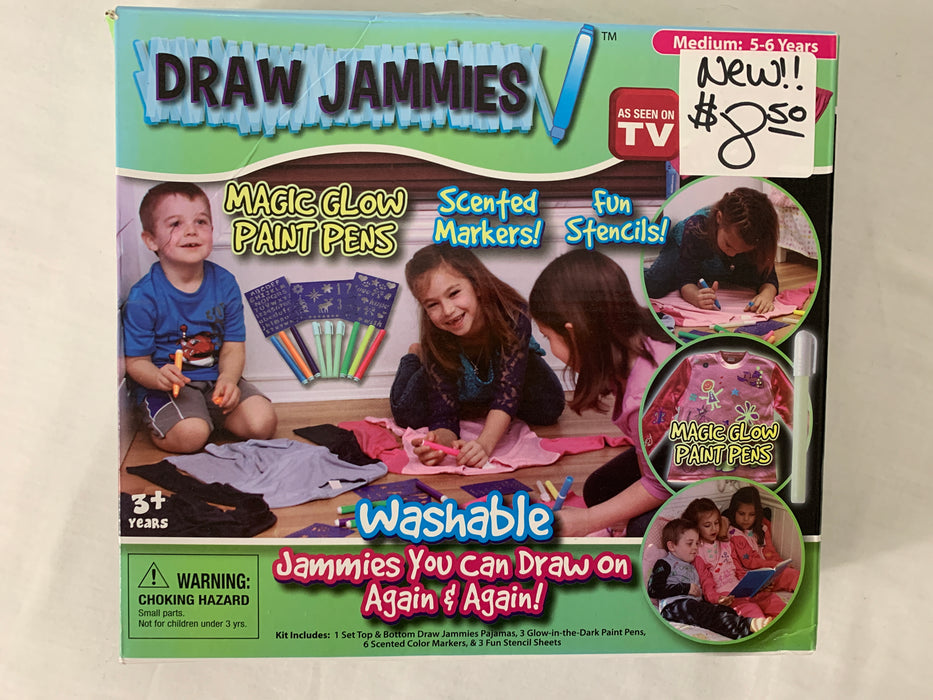 New Draw Jammies Activity Kit