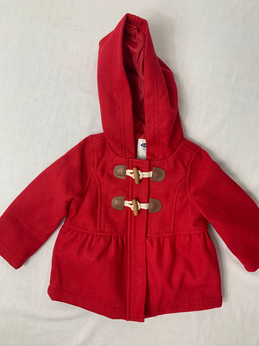 Old Navy Little Red Jacket Size 6-12m