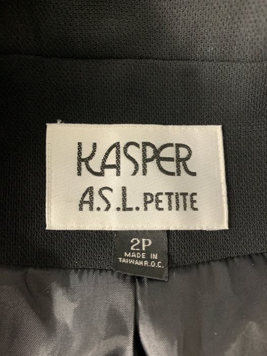Kasper A.S.L Petite Suit Size 2P — Family Tree Resale 1