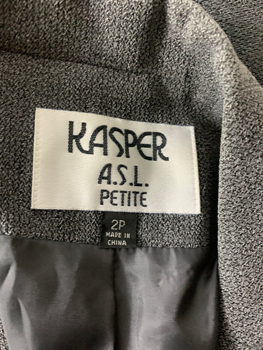 Kasper A.S.L Peite Suit Size 2P