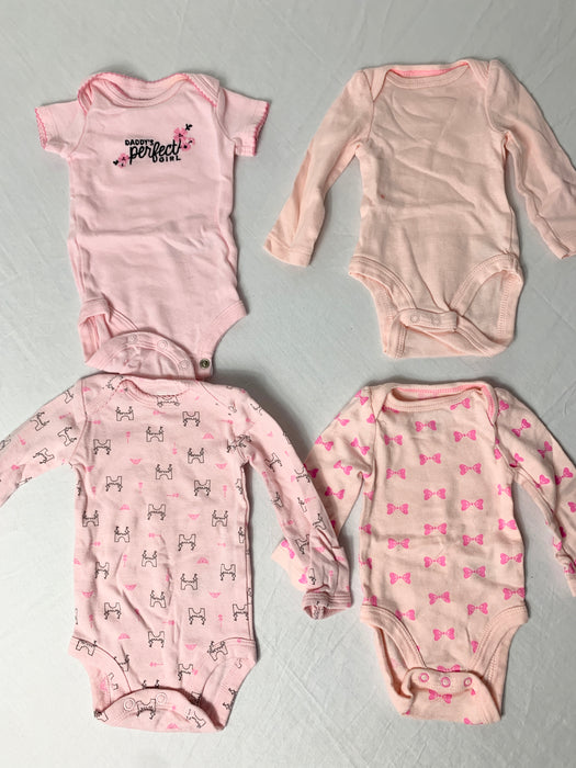 Bundle Girls Pink Outfits Size NB