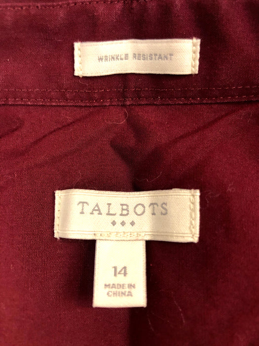 Womens Talbots Shirt Size 14