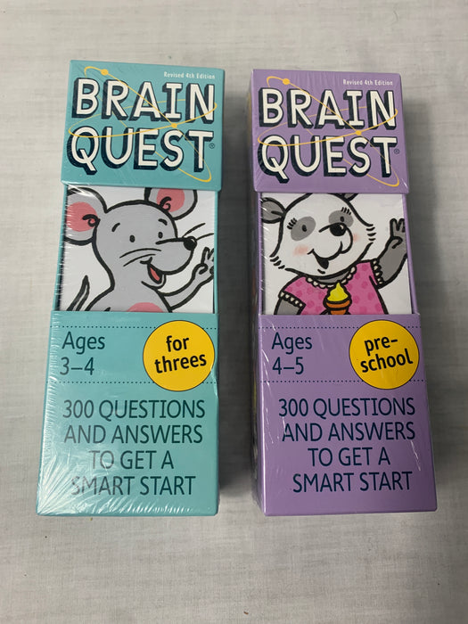 Bundle New Brain Quest For 2-3s and 3-5 (Preschool)