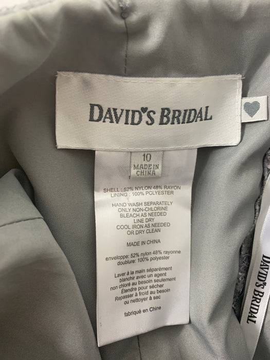 David's Bridal Dress Size 10
