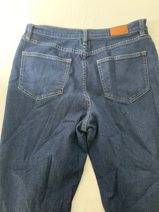 Lands' End High Rise Jeans Size 10