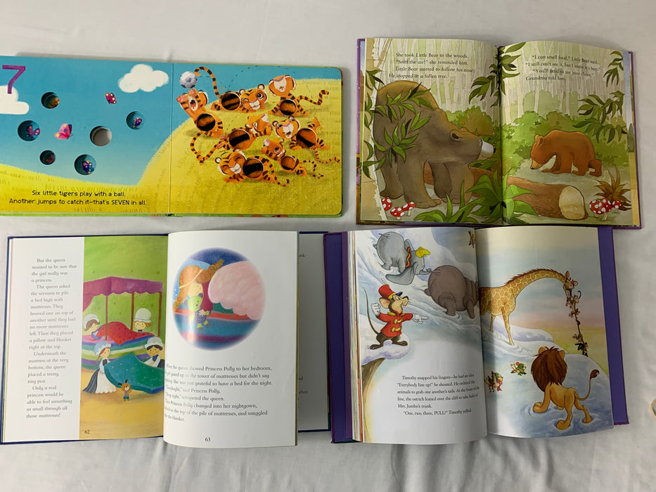 4 piece hardcover children book bundle