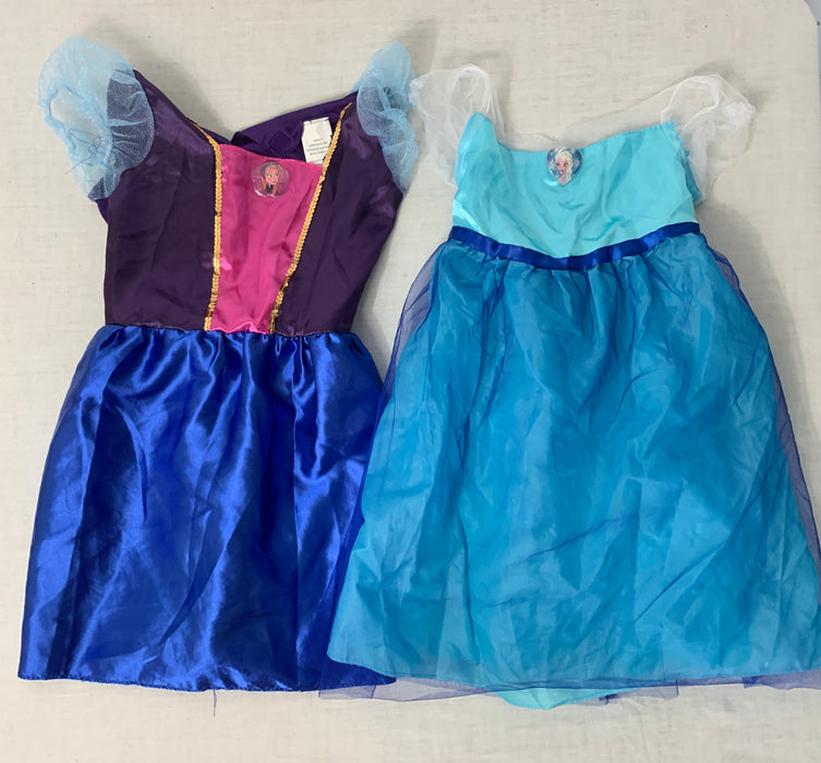 Bundle Girls Frozen Dresses Size 4-6x