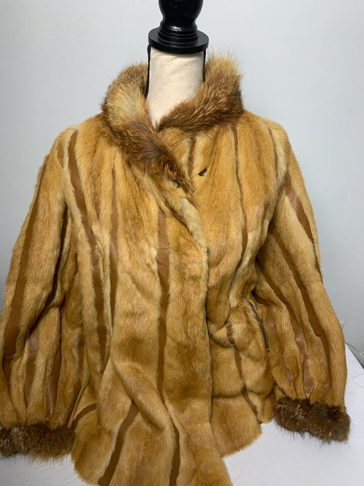 Faux Fur Coat Size M/L