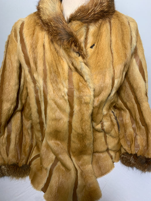 Faux Fur Coat Size M/L