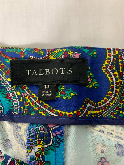 Talbots Capri Pants Size 14