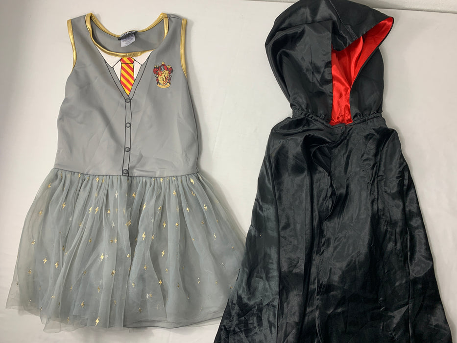 Happy Potter Outfit and Cape Girls size 7/8